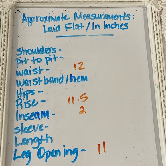 H&M Divided High Waisted Denim Jean Shorts Blue Distressed Hem Worn In Size 0 - Picture 9 of 10